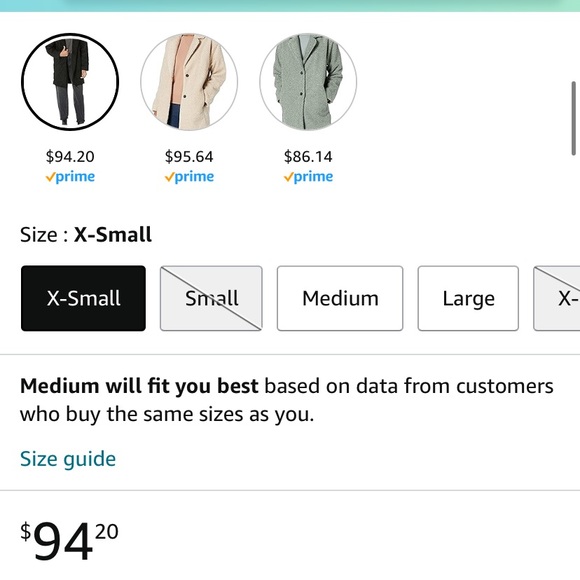 Women’s Teddy coat - Picture 6 of 6